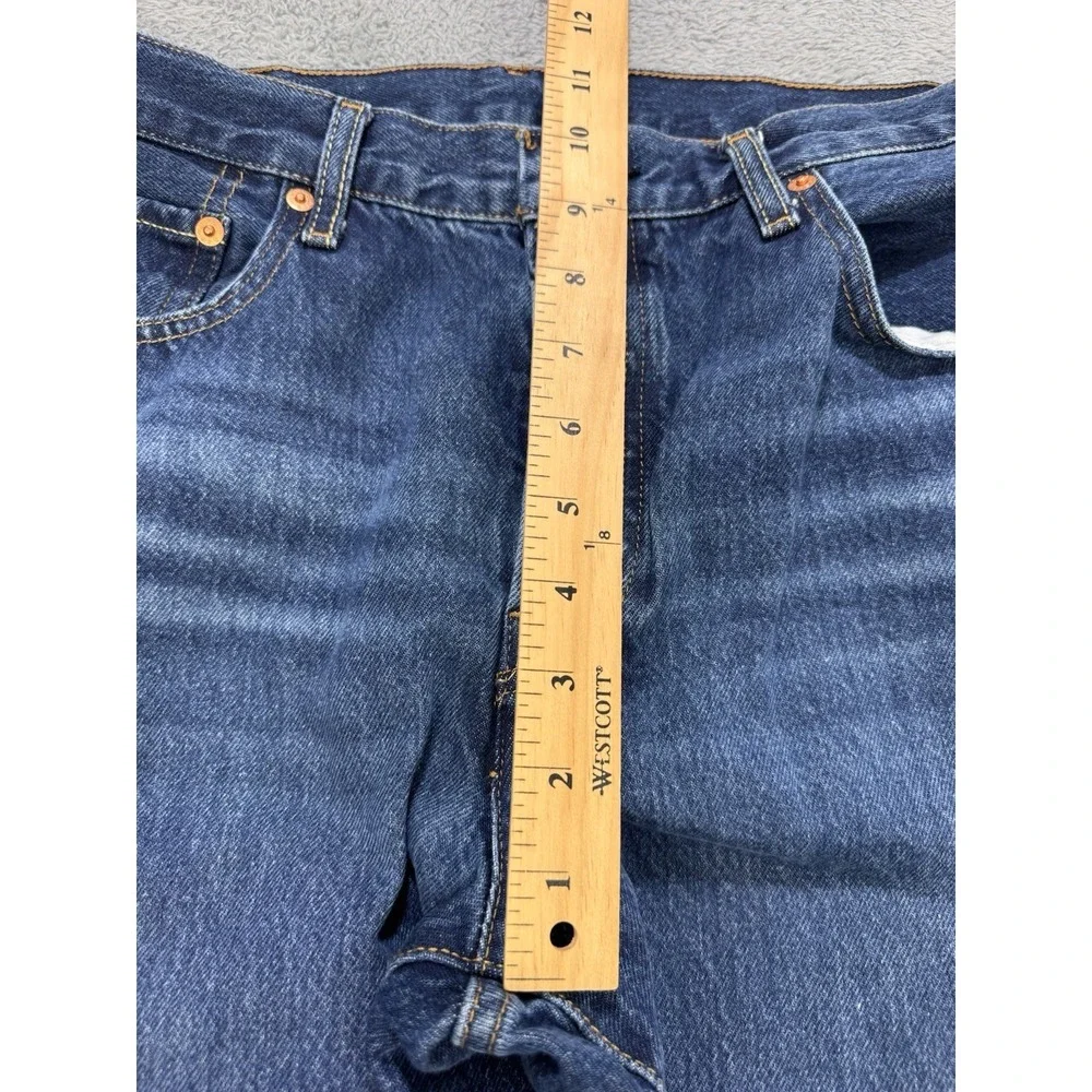 Levis Premium 501 Jeans Men 30x30 Blue 90's Original Button Fly Straight Whisker